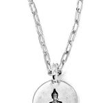 Silver Buddha Necklace Photo 0