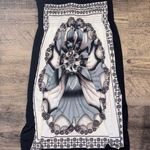 Fun print dress — Beaded bandeau dress with boho/hippy print Size L Photo 0