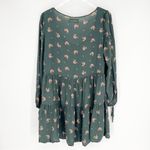 Urban Outfitters ‎ Outfitters Mindy Floral Mini Dress L Green Photo 2