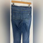 Spanx Distressed Ankle Skinny Denim Legging Medium Wash - Size Small S Photo 3