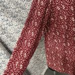 Susan Graver  Floral Red Women's Top Photo 3