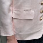 Herbert Grossman Designed by Cynthia Sobel Pale Pink Silk Blazer Jacket Photo 5