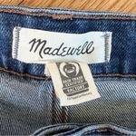 Madewell  Slim Wide-Leg Crop Jeans in Reggie Wash Sz 36 Photo 3