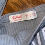 Romwe  Abstract crop top Photo 2