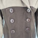 Victoria Ashley‎ double breasted blazer, two toned vintage Brown Size undefined Photo 1