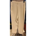 EMANUEL UNGARO Tan Silk Tuxedo Pants Dressy Work Corpcore Cropped Size 40 / 6 Photo 1