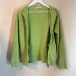 GREG NORMAN Women's Full Zip Green Shirt Golf Athletic Pickleball Tennis Small Photo 6