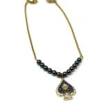 Swavorski SWAROVSKI Crystals Remix Spade Strand Bracelet, gold-tone plated Photo 1