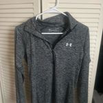 Under Armour  Gray Quarter-Zip Pullover Photo 0