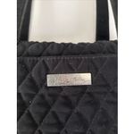 Vera Bradley  Black Large Traveler Weekender DUFFLE QUILTED BAG Suitcase Photo 1