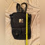 Guess  Black Quilted Backpack Photo 3