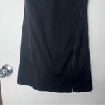 Free People  Black V-Neck Mini Dress XS Photo 5