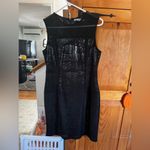 Marc New York Andrew Marc Black Sequin Sheath Dress Photo 2