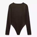 ZARA  Long Sleeve Polyamide bodysuit Photo 0