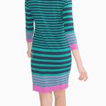 Southern Tide Camille Striped Green Performance Dress XL Photo 1