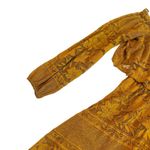 Show Me Your Mumu  Bess Off-Shoulder Lace Mini Dress Golden Size Small Women's Photo 2