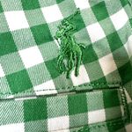 Ralph Lauren Polo Golf  Gingham Bermuda Shorts Embroidered Logo Green 8 Photo 1