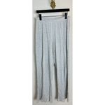 SKIMS Waffle Pajama Pants in Light Heather Grey Size Small Photo 3