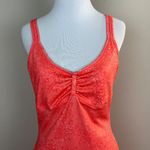 Mountain Hardwear  Dress Small Orange Floral A-Line Stretch Athletic Built In Bra Photo 1