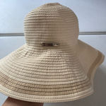 Ralph Lauren Lauren  Cream Wide-Brim Sun Hat Size M‎ Photo 0