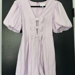 Light Purple Bow Romper Size M Photo 0