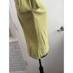SOL Embroidered Baby Alpaca Silk Sweater large layered luxury cabincore workwar Green Photo 3