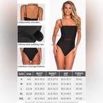 Relleciga ‎ Classic & Retro Design Women's Bandeau One Piece Swimsuits Size XL Photo 5