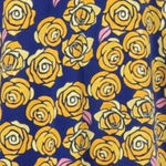 LuLaRoe Oversized Irma High Low Tunic Disney Beauty & The Beast Roses Size M Photo 2