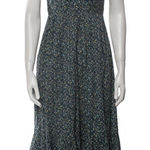 Rebecca Taylor La Vie  Camille Floral  Long Sleeve Shirt Dress Size Medium Photo 0