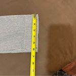 Brandy Melville high Rise gray Tan white striped tilden elasticize pants Photo 8