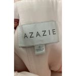 Azazie ‎ Blush Pink Women's One Shoulder Long Dress - Size C Photo 4