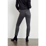 Pilcro  Women Denim Jeans Black Rhinestone Embellished High Rise Slim Size 28 Photo 1