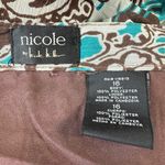 Nicole Miller Vtg 90s Y2K Paisley Chiffon Tank Blouse Skirt Set Boho Fairy Whimsical Fits Sz L Photo 4