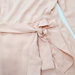 MORE TO COME Khloe Ruffle Sleeve Mini Dress in Blush Medium Pink Photo 5