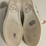 Michael Kors  size 8.5 gray and White Snake Print Sneakers high tops Photo 9