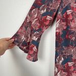 Garnet Hill Women's Floral Silk Shift Dress Sz 6 Photo 4