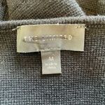 The Limited ‎ Cardigan Sweater M Black Sheer Hem Knit 3/4 Sleeve Open Front Photo 6
