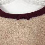 Free People Camp Collection Teddy Sweatshirt Faux Shearling Photo 7