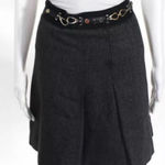 Etcetera 𝅺euc  pleated a line skirt belted sz 8 Photo 0