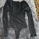 Madewell Sweetheart Thong Bodysuit in Black Photo 8