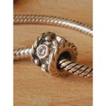 Pandora Oxy Crown Bead Charm Clear CZ in Sterling Silver 925, 790221CZ Photo 2