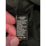 LOVE LOVE LOVE Shirt Womens Medium Black Pink Crop Top Mesh Fishnet Long Sleeve Photo 5