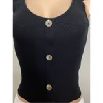 New. One Grey Day black sweater tank. Small. Retails $148 Photo 6