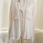 Chelsea and Violet Blush pink button down shirt Size Large Photo 1