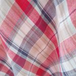 Eddie Bauer  4 Red Blue Plaid Sleeveless Cotton Dress Photo 1