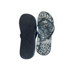 Tory Burch Blue Platform Flip Flops Sandals Size 10 Photo 1