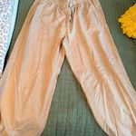 Lucky Brand Casual Tan Wide-Leg Pants Photo 0