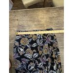 Ba&sh Black Floral Venise Wrap Mini Skirt Size NEW Size 3 US 8 Photo 7
