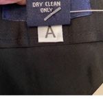 Ann Taylor Women’s Black White Windowpane Wool Mini Skirt Size 8 Petite Photo 3