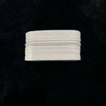 Travel Jewelry Organizer Case White Faux Leather Compact Storage with Ring Slots Photo 2